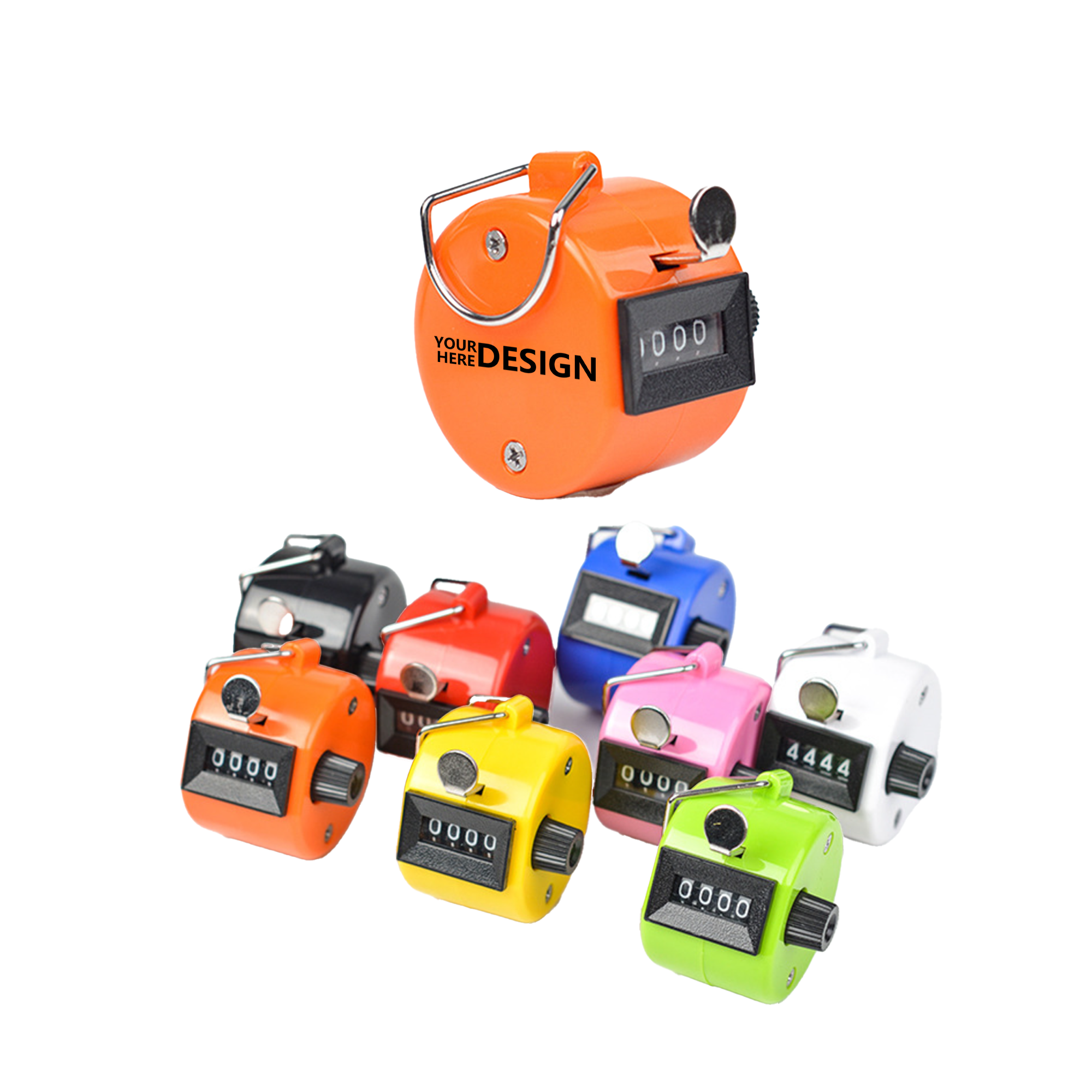 Four-Digit Plastic Colored Counter 2