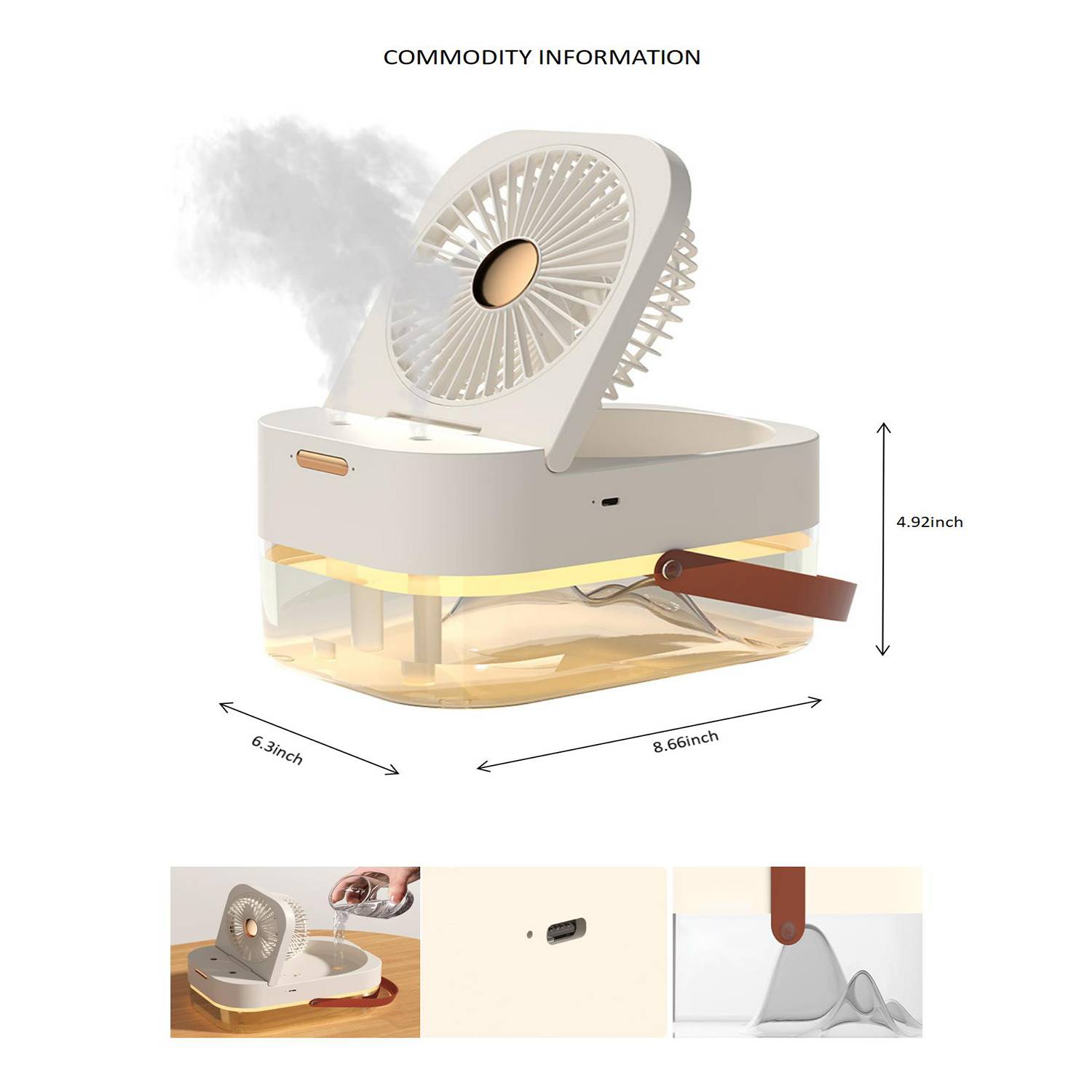 Humidify The Spray Table Fan 6