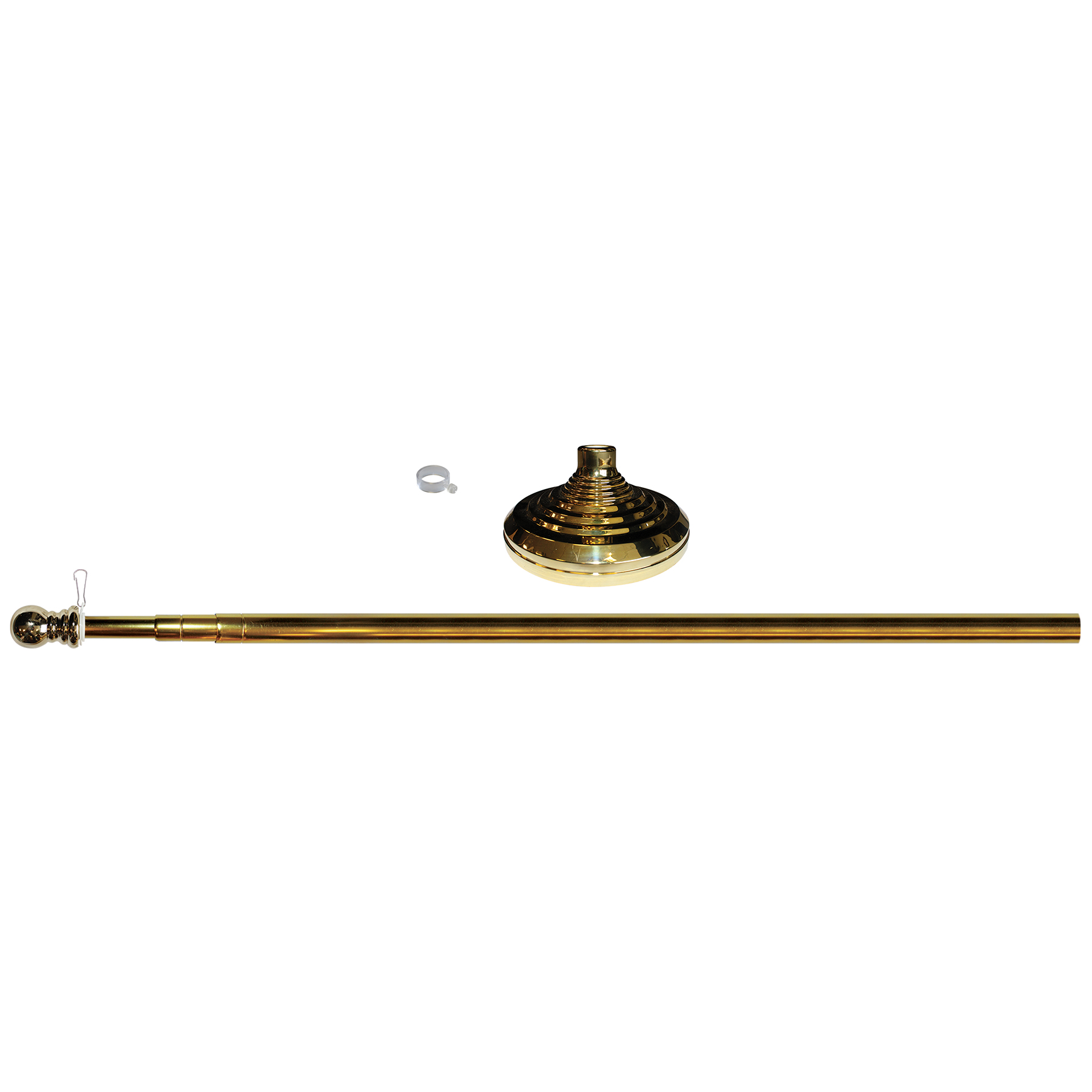 Indoor & Parade Telescopic Pole And Base Kit - 8ft 5