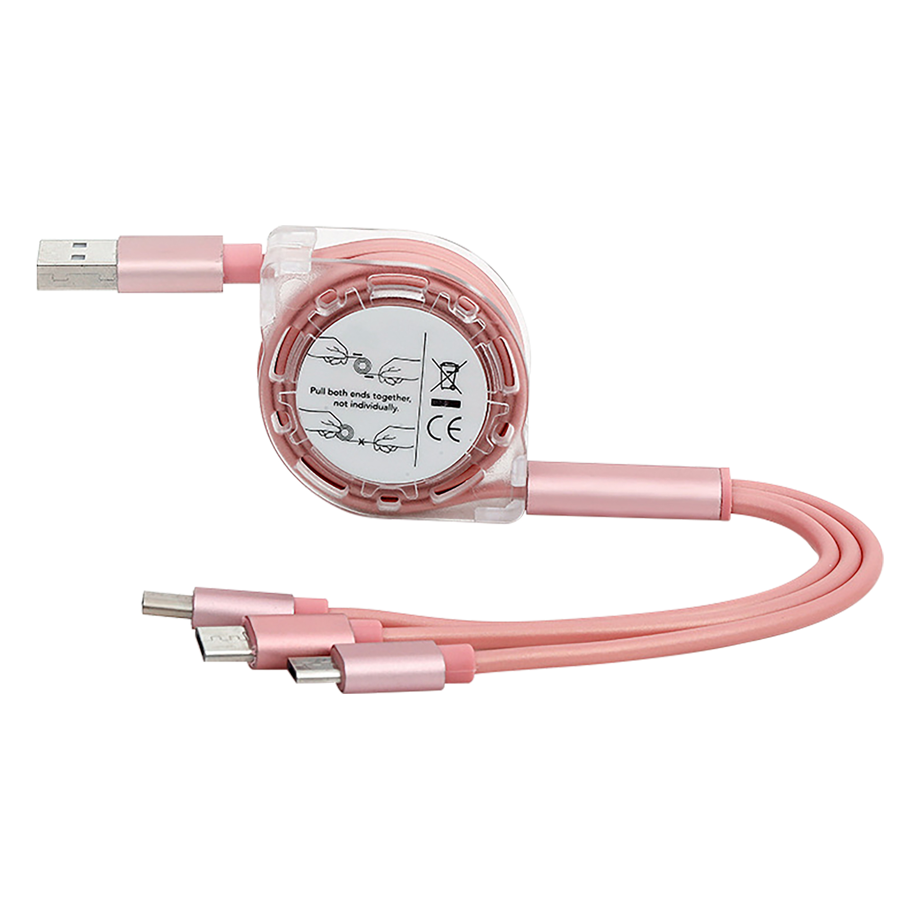 3-in-1 Multi Device Charger and USB Charging Cable 5