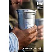 Top Cup Aluminum Cup 16oz. 35