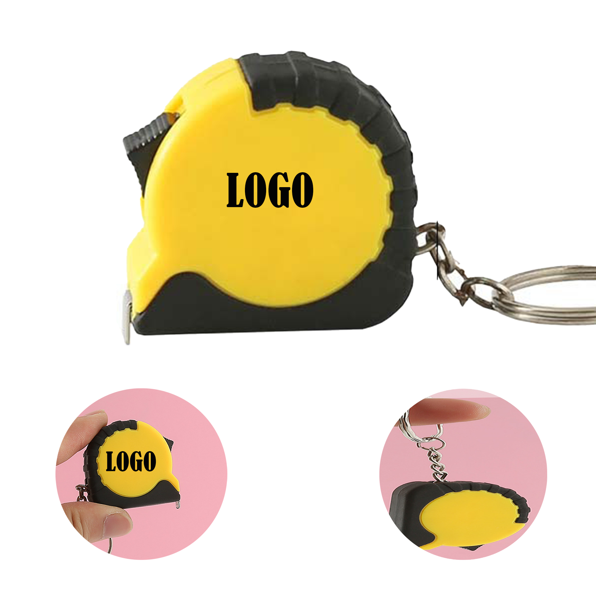 Cute Mini Tape Measure Keychain MOQ50 1