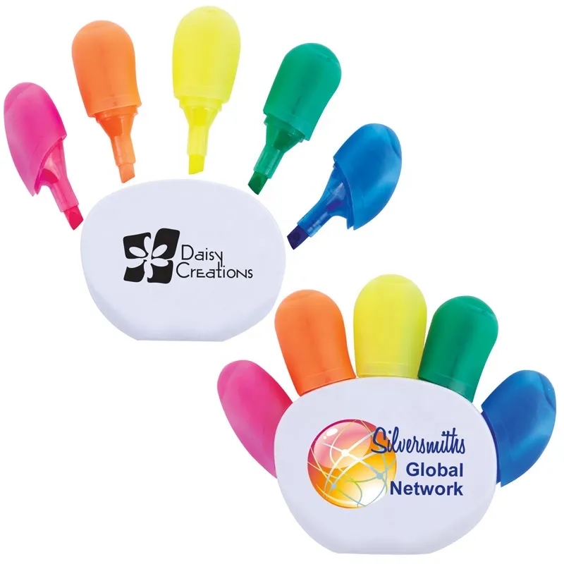 Unique Palm Five Fingers Highlighters 3