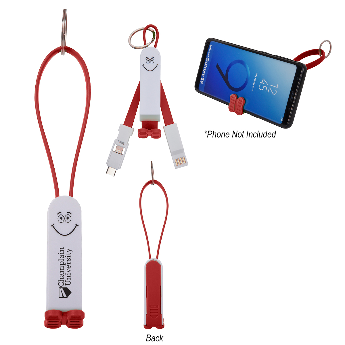 Cord Buddy 3-in-1 Charging Cable & Phone Stand 1