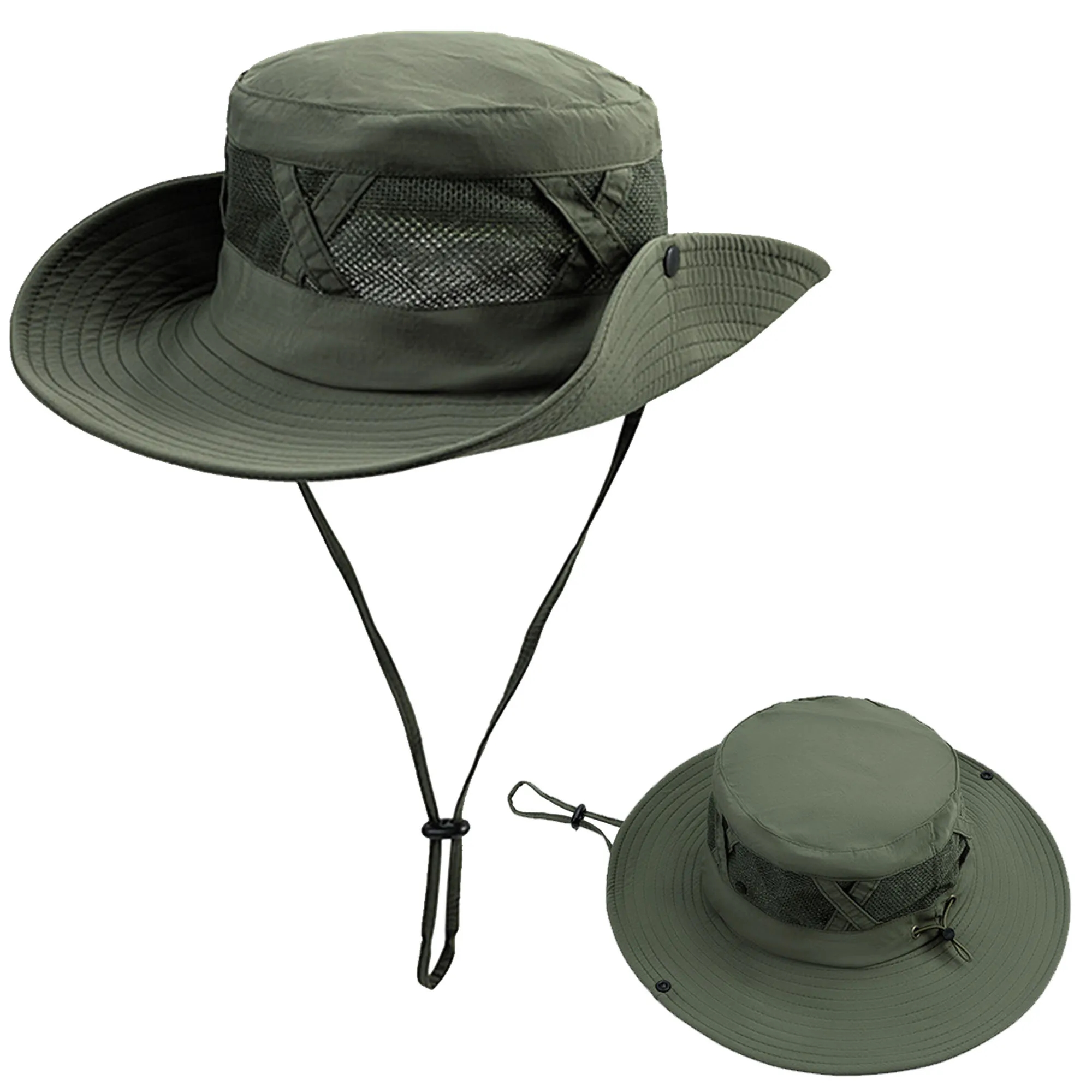 Wide Brim Bucket Hat 5