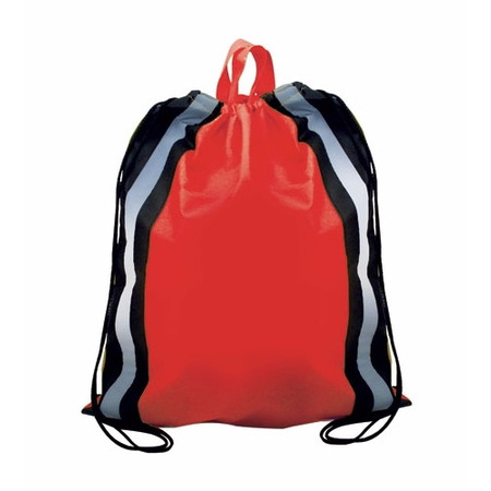 NW Reflective Drawstring Backpack 10