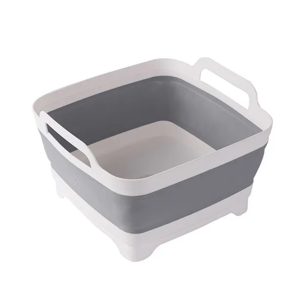 Collapsible Dish Basin with Drain Plug 6