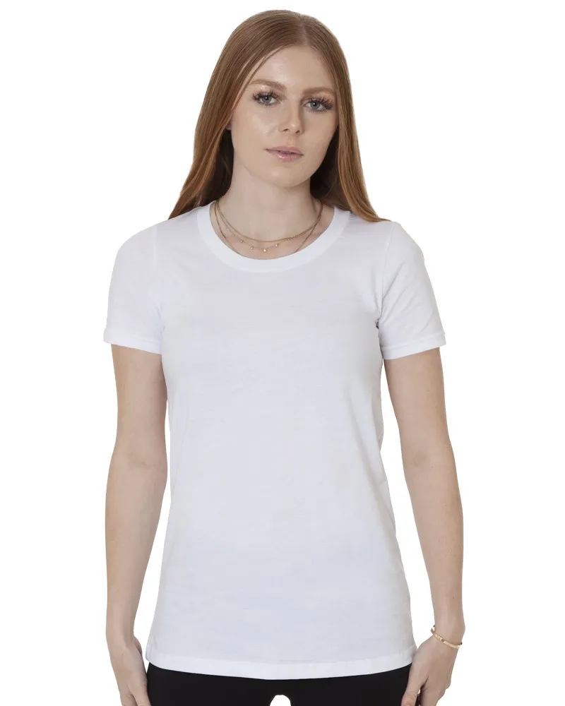 Women's Fine Jersey Crew 4