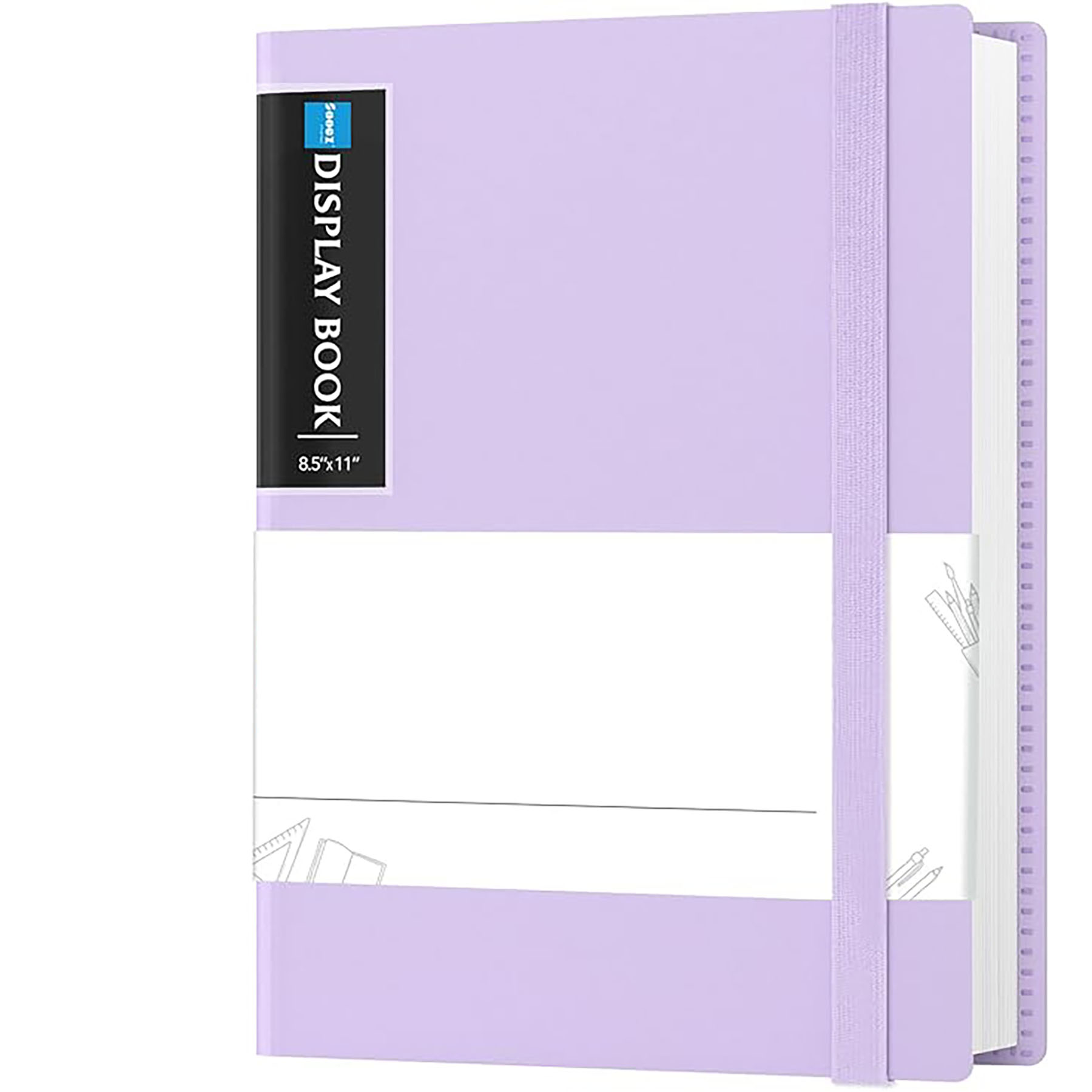 Pocket Binder with Plastic Sleeves 6