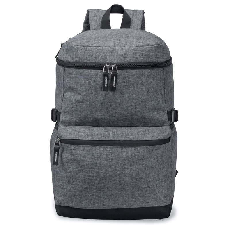 Heathered Computer Laptop Backpack with Padded Back Panel 4