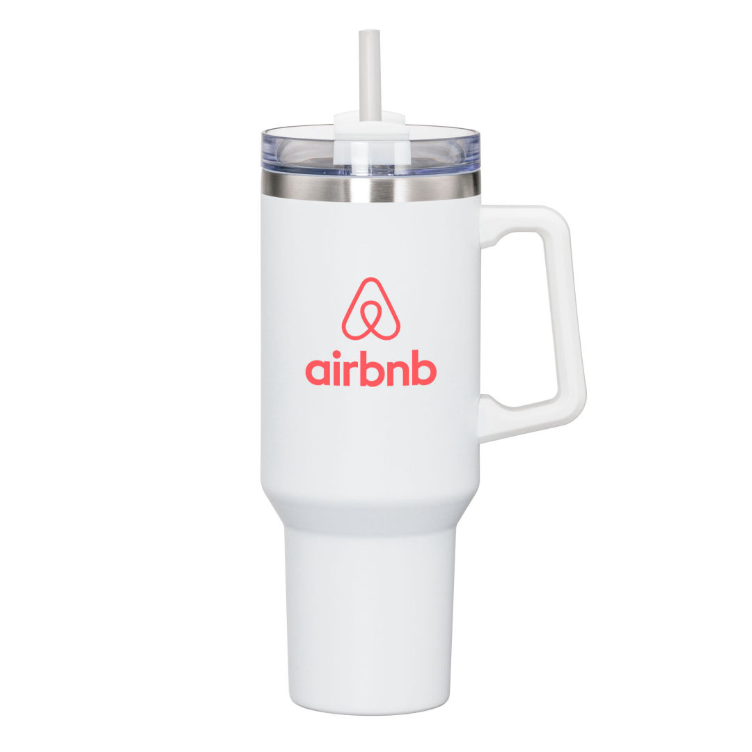 Makena Handle Travel Mug w/Straw - 40oz 28