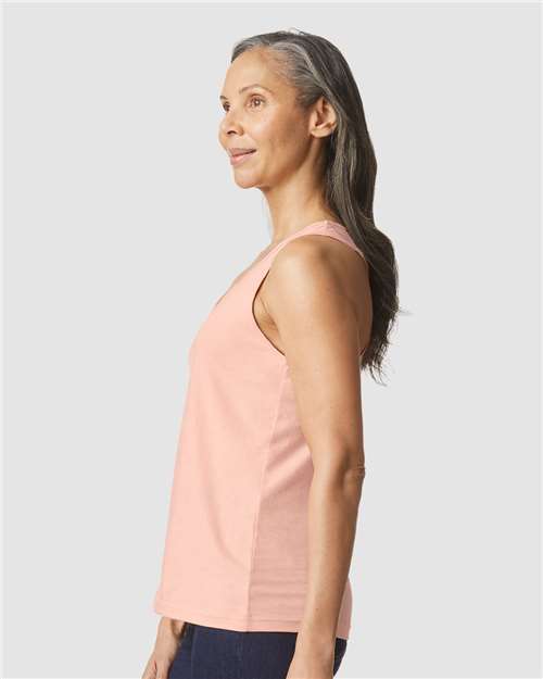 Women's Softstyle® CVC Racerback Tank Top - 64220LCVC 57