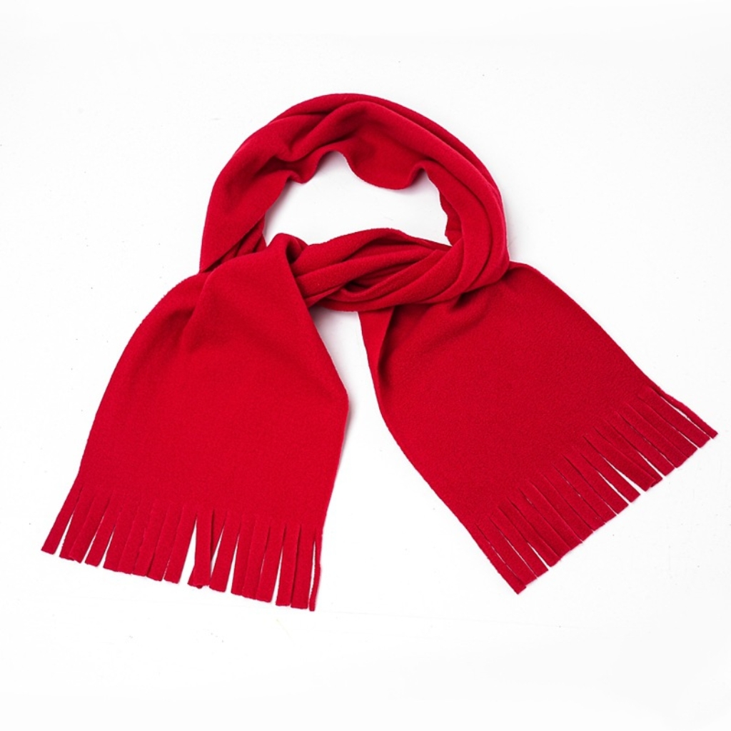 Polar Fleece Scarf With Tassel 4