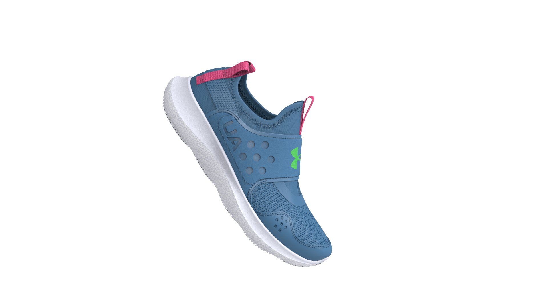 UA Runplay Girls' Pre-School Running Shoes 7