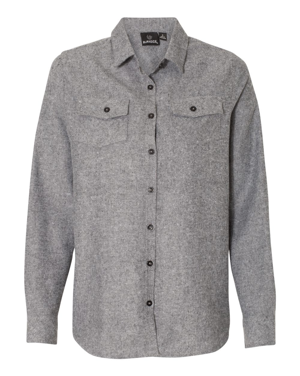 Women's Solid Flannel Shirt - 5200 12