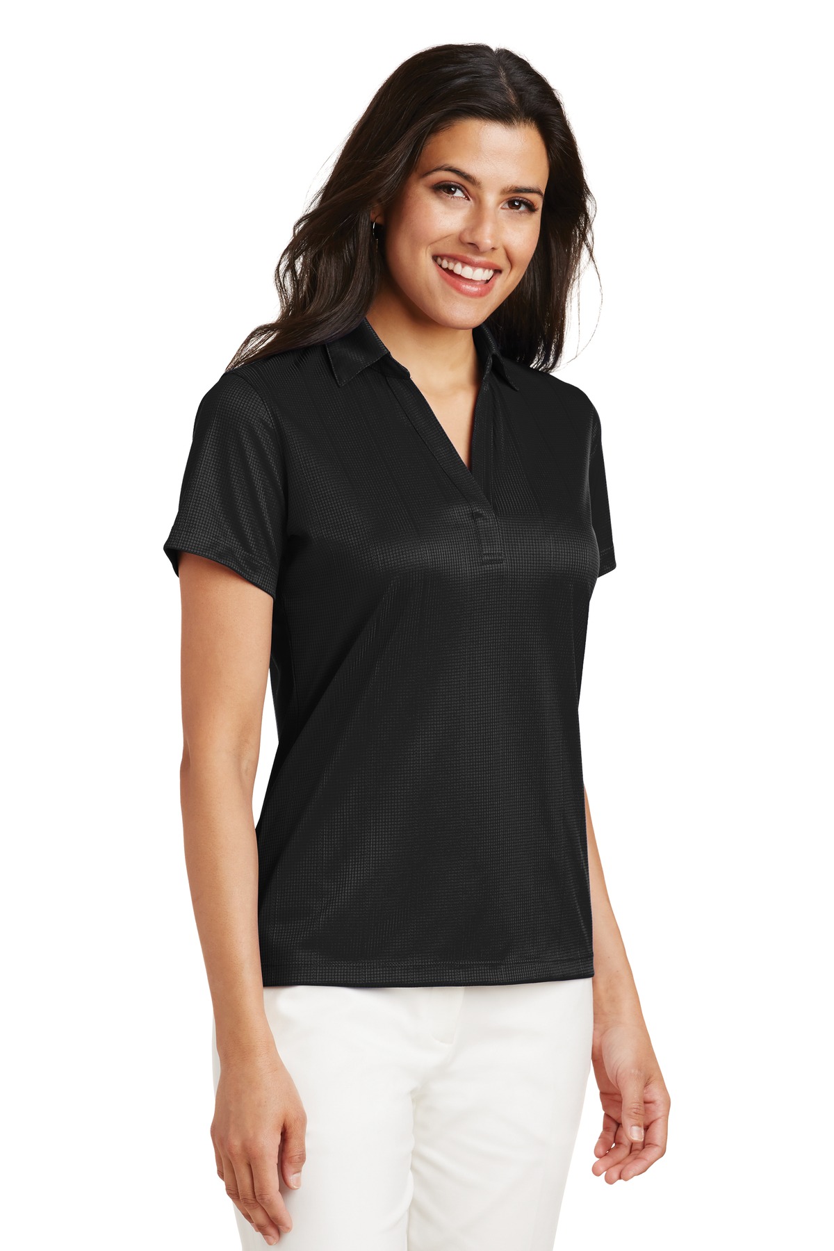 Port Authority Women's Performance Fine Jacquard Polo. L528 87
