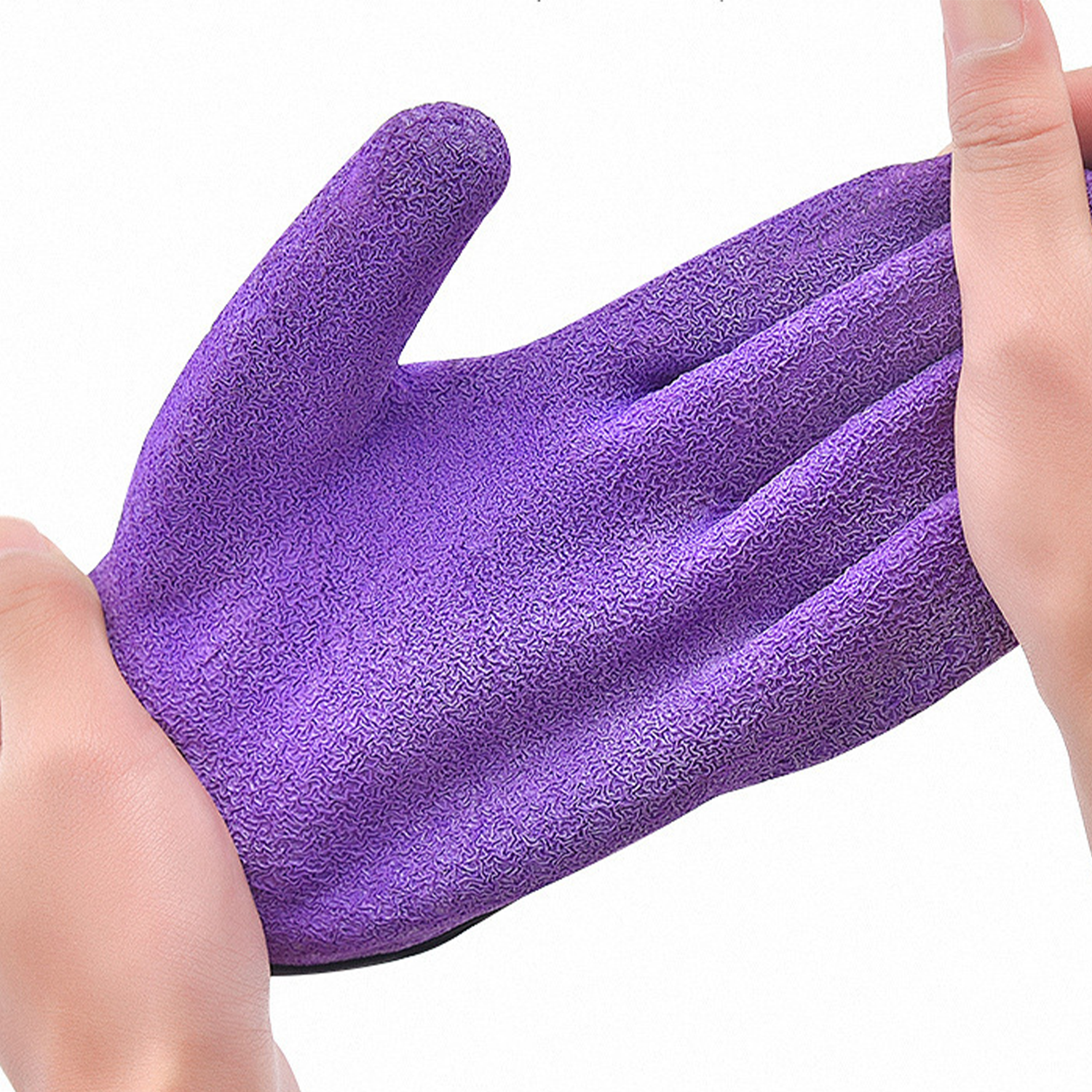 PE Coated Fishing Gloves, custom sports ball with logo imprint 5