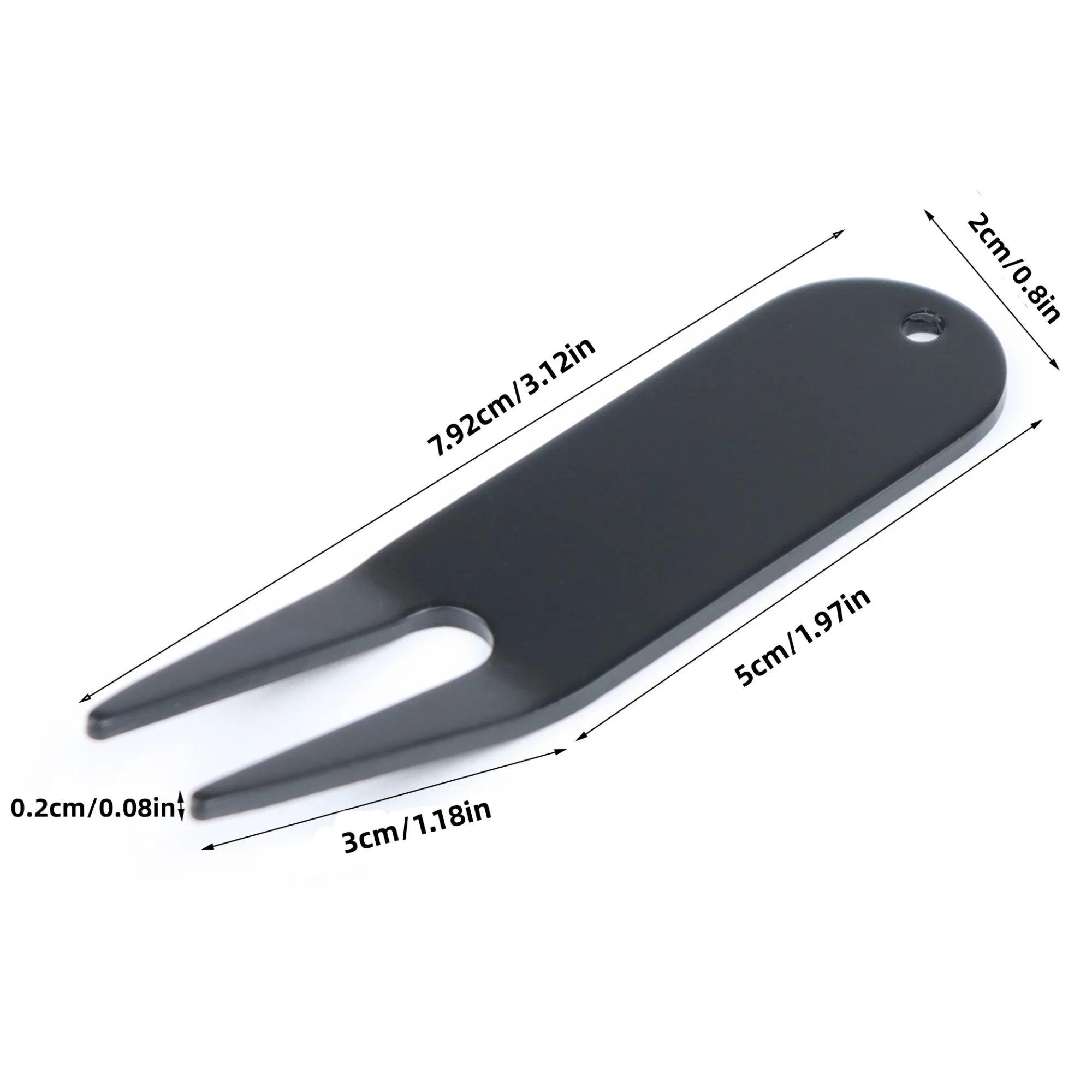 Golf Divot Repair Tool Pocket Size Portable Cleaner 11