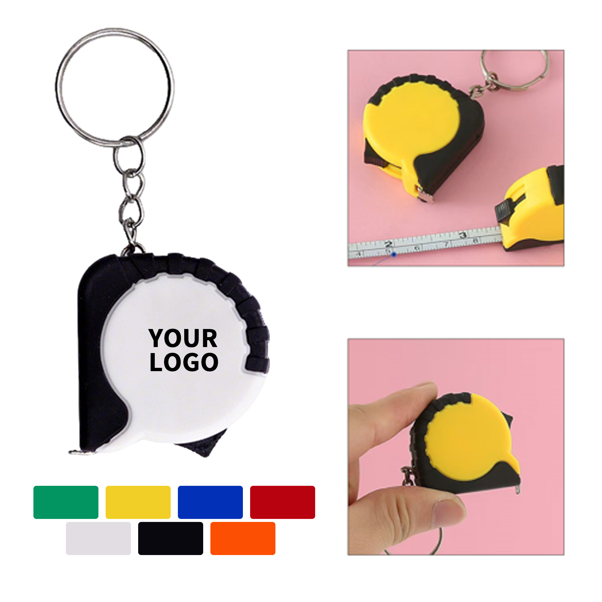 Three Foot Mini Keychain Measuring Tape 4