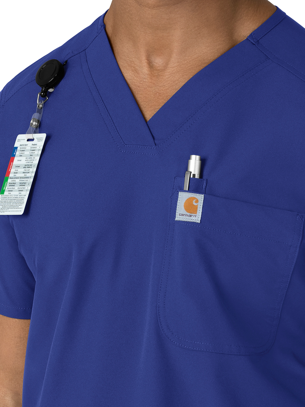 Carhartt Scrubs - Force Essentials - Men's Four-Pocket Modern Fit V-Neck Top 15