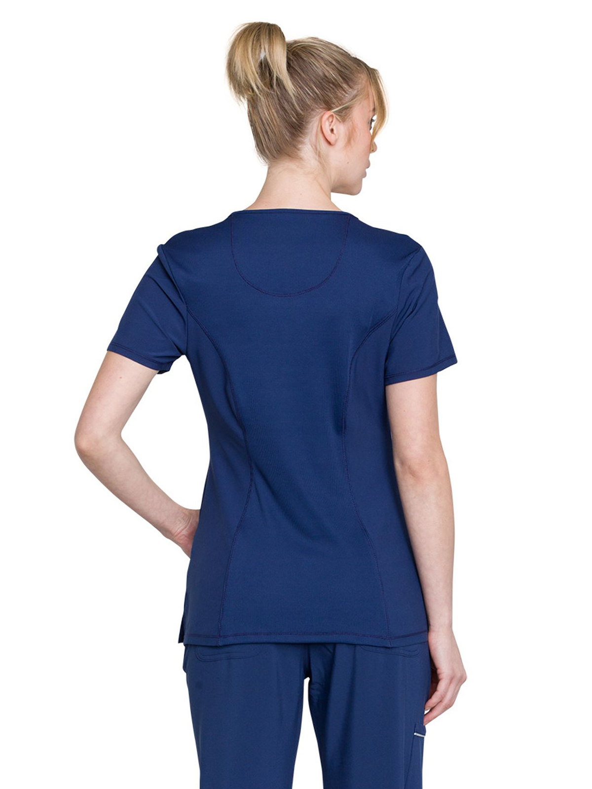 Infinity - Women's 3-Pocket Round Neck Top 97