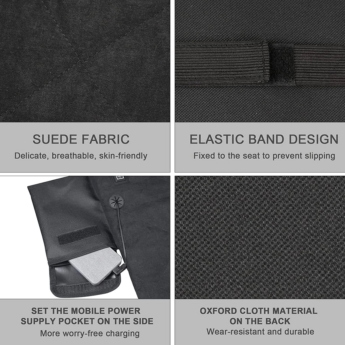 Portable Heated Seat Cushion Stadium 4