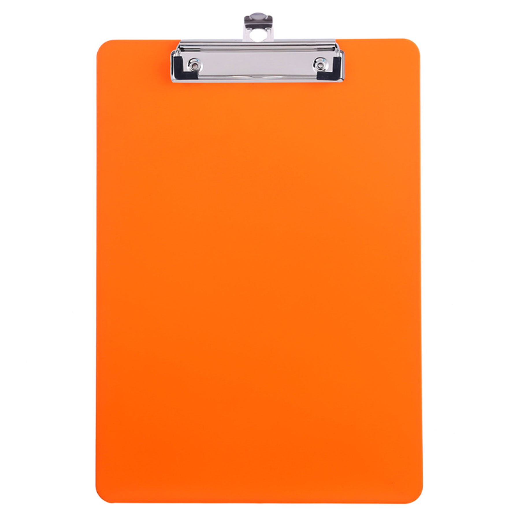 Memo Size Plastic Clipboard with Metal Clip 3