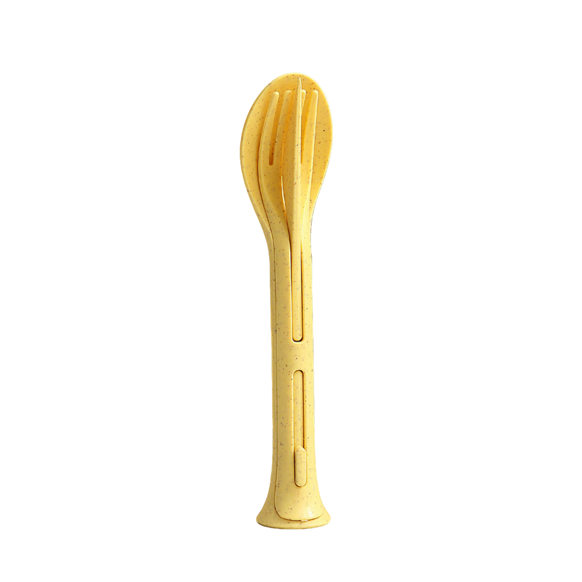 Wheat Straw Children Three In One Tableware Set 7