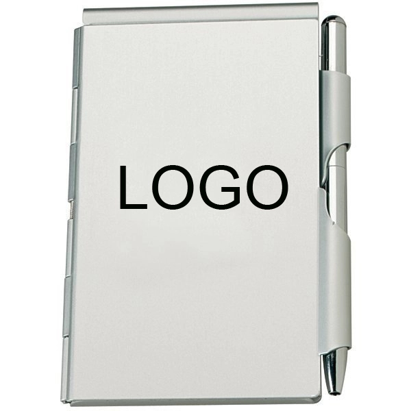 Aluminum Jotter with Pen 3