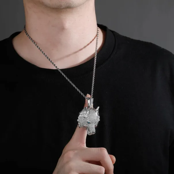 Wolf Head Necklace 5