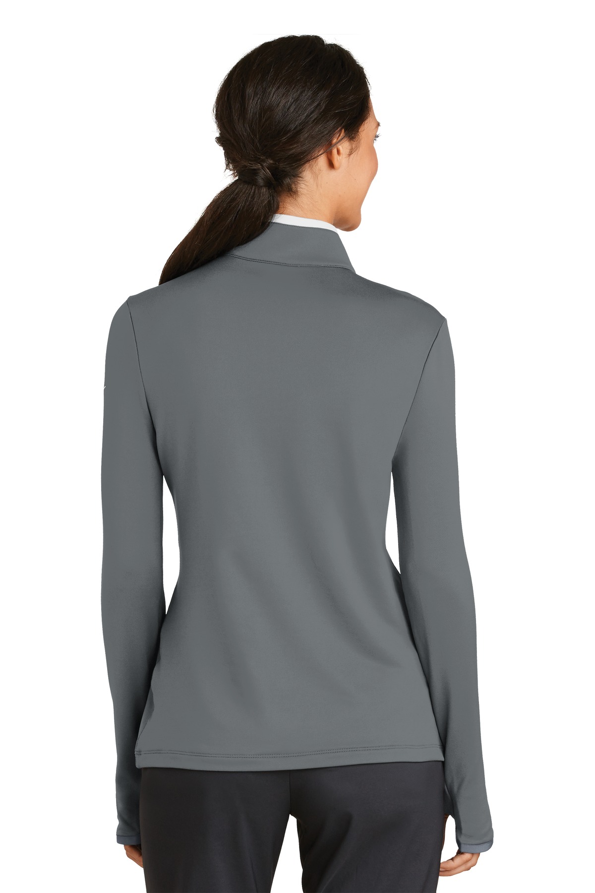 Nike Women's Dri-FIT Stretch 1/2-Zip Cover-Up. 779796 10