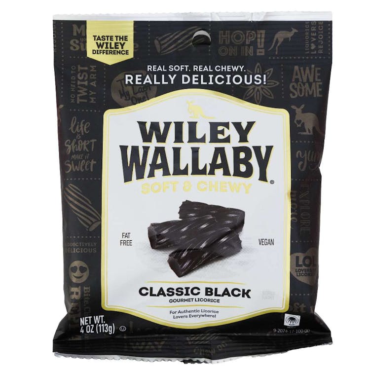Wiley Wallaby Black Licorice 1