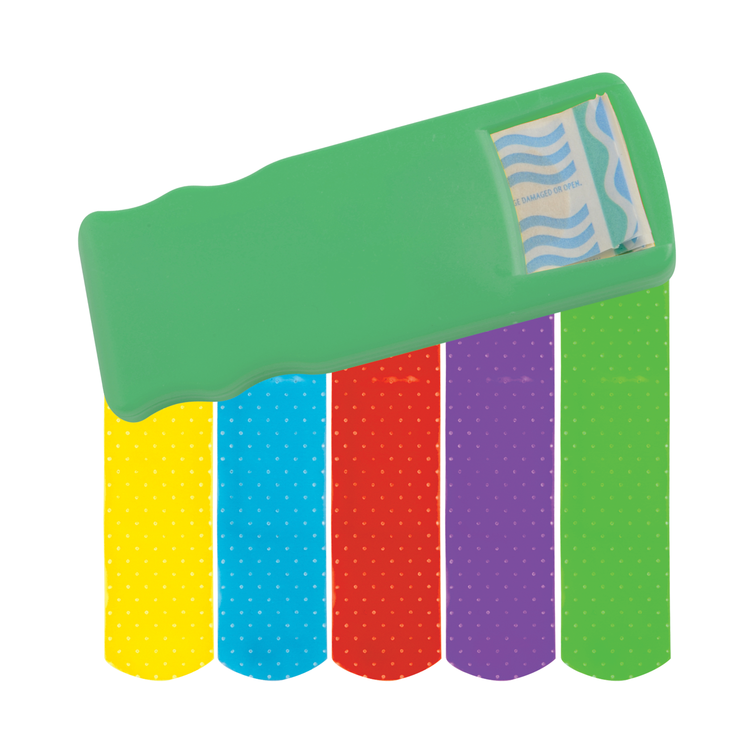 Bandage Dispenser w/ Color Bandages 21