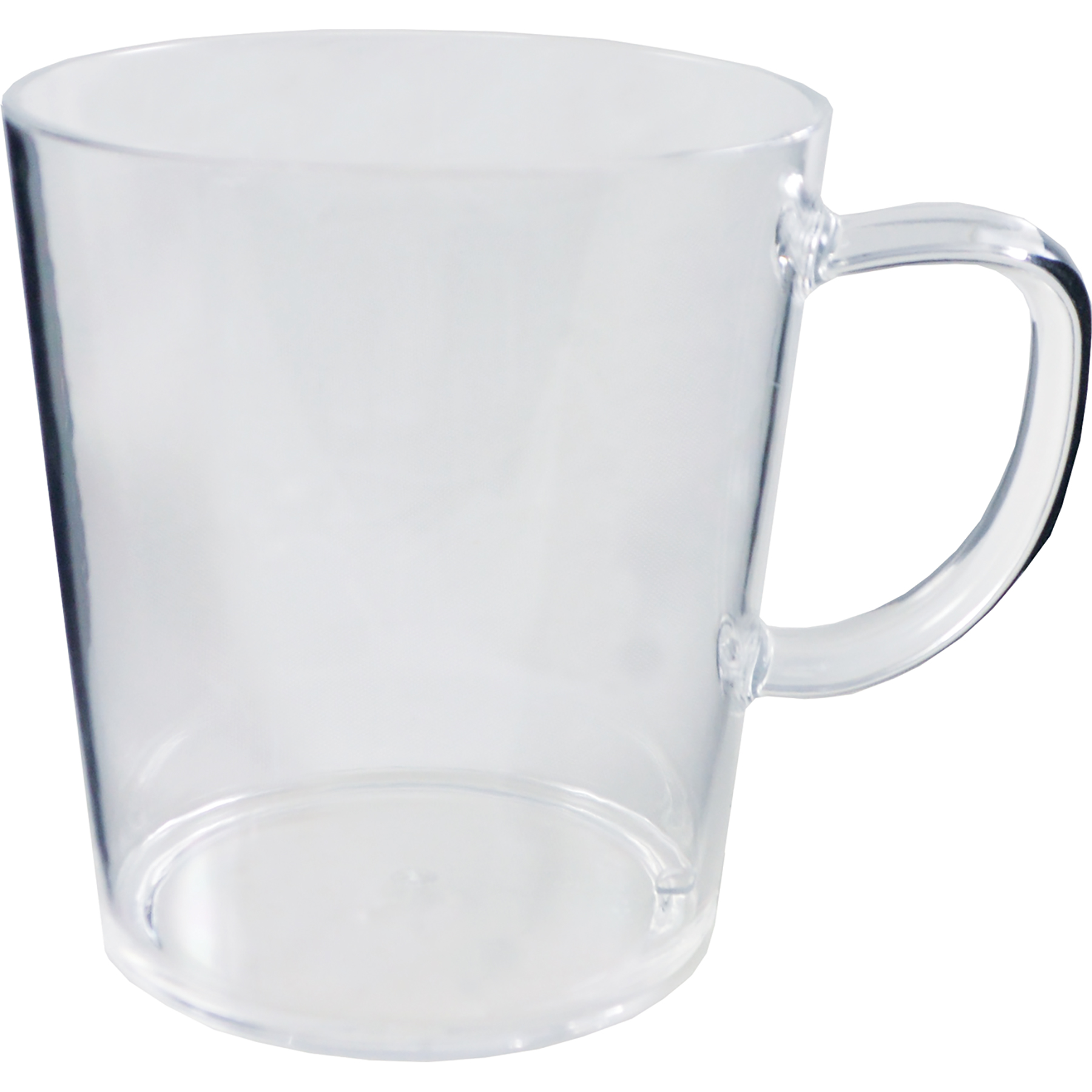 12oz Plastic Latte Coffee Mug with Handle 3