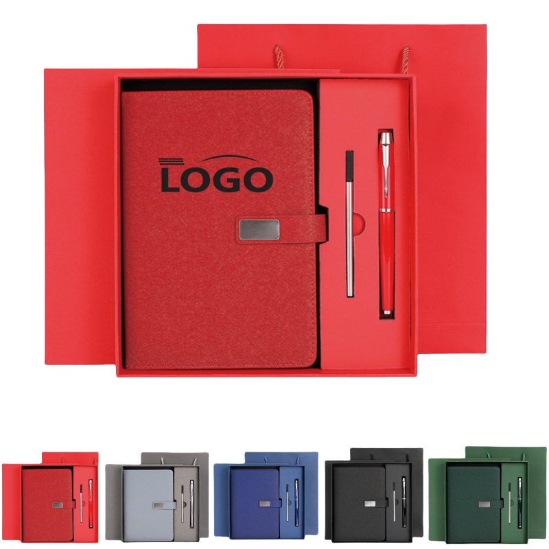 PU Leather Elastic Band Pen Holder Notebook 2