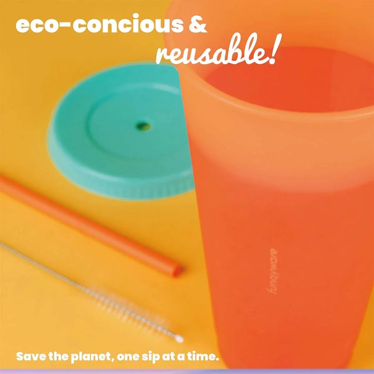 24oz  Plastic Color Changing Tumbler with Lids and Straws 5