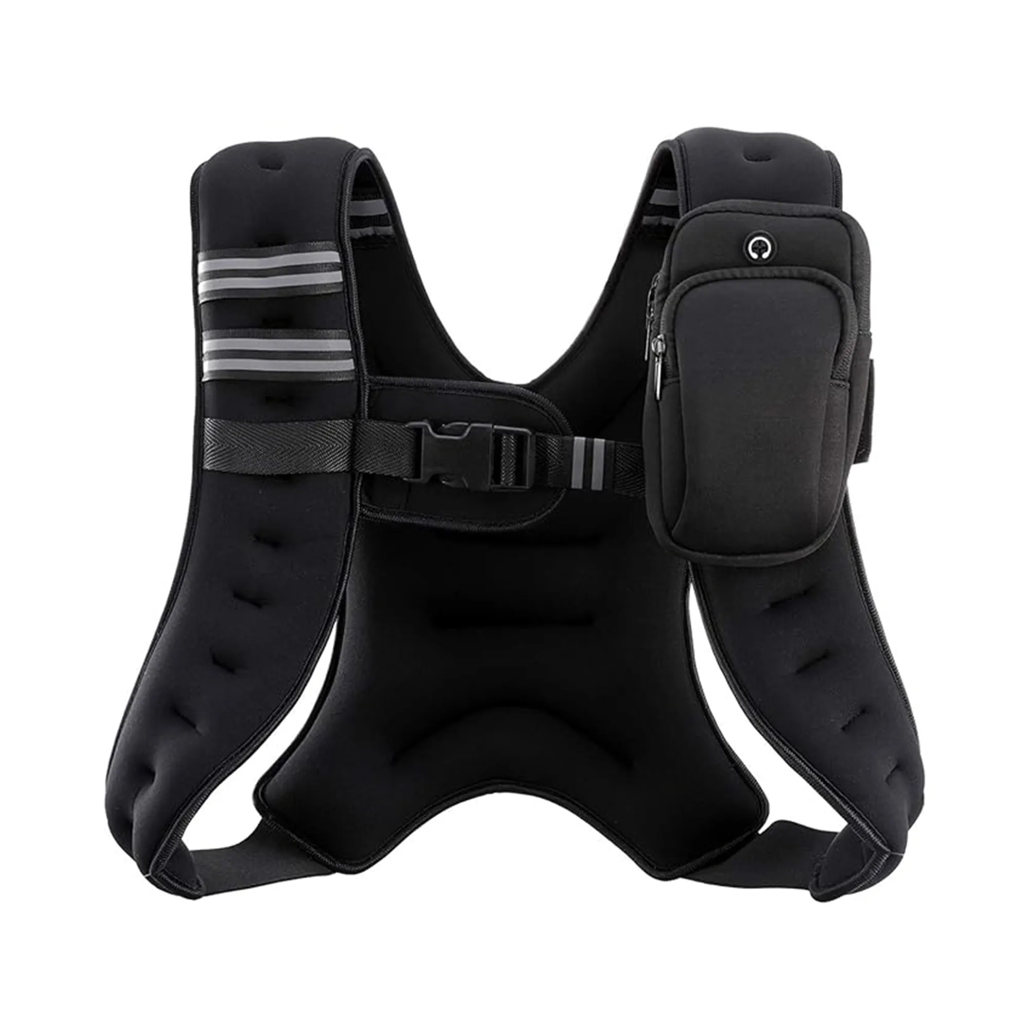 6lb/8lb/12lb/16lb/20lb/25lb/30lb Weighted Vest For Sport, Workout, Strength Training, Running 5