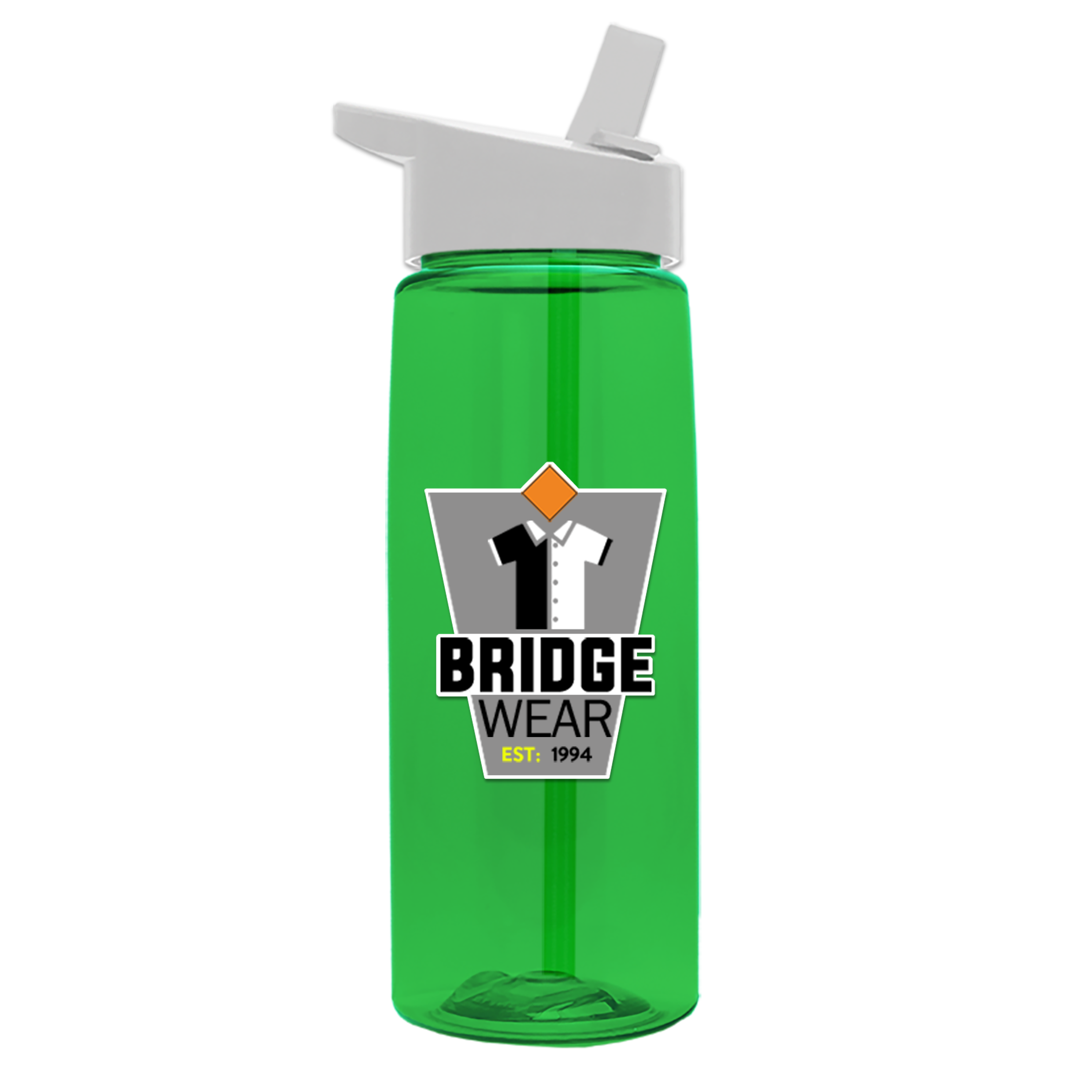 Garyline® Flair Tritan® Bottle with Flip-Straw Lid - 26 oz. 741