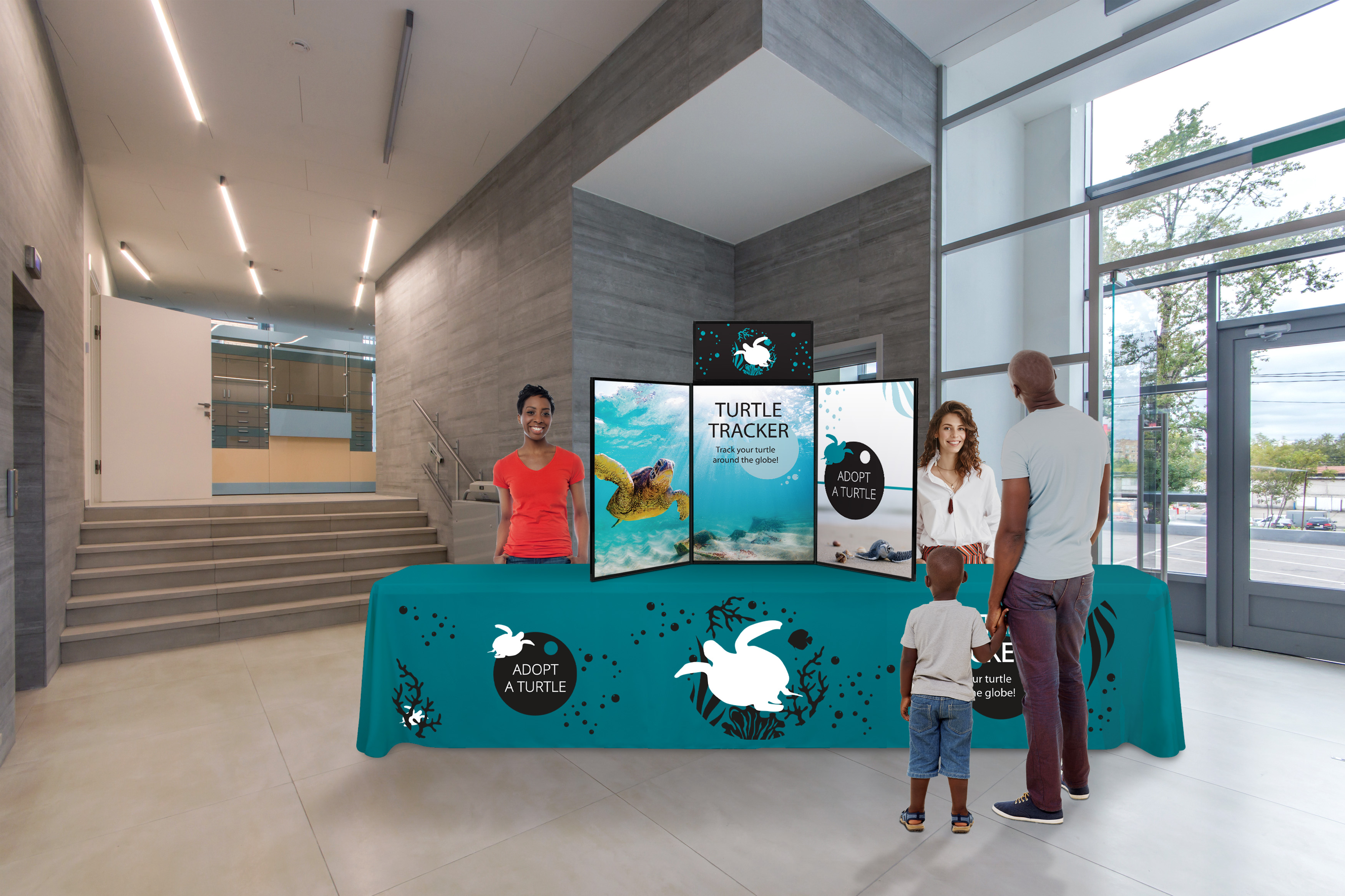 12' Standard Table Throw (Full-Color Front Only) 11