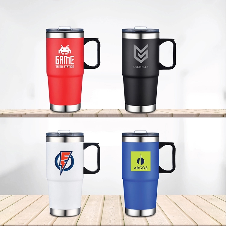 HOLSTON - 24 OZ S/S TRAVEL MUG WITH STAINLESS STEEL BOTTOM 3