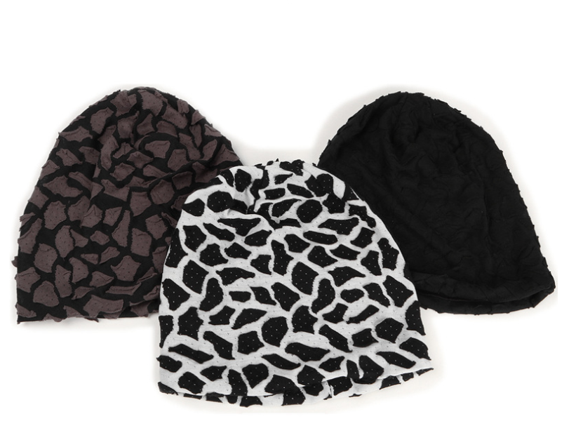 Warm Cotton Sleeve turban cap 42
