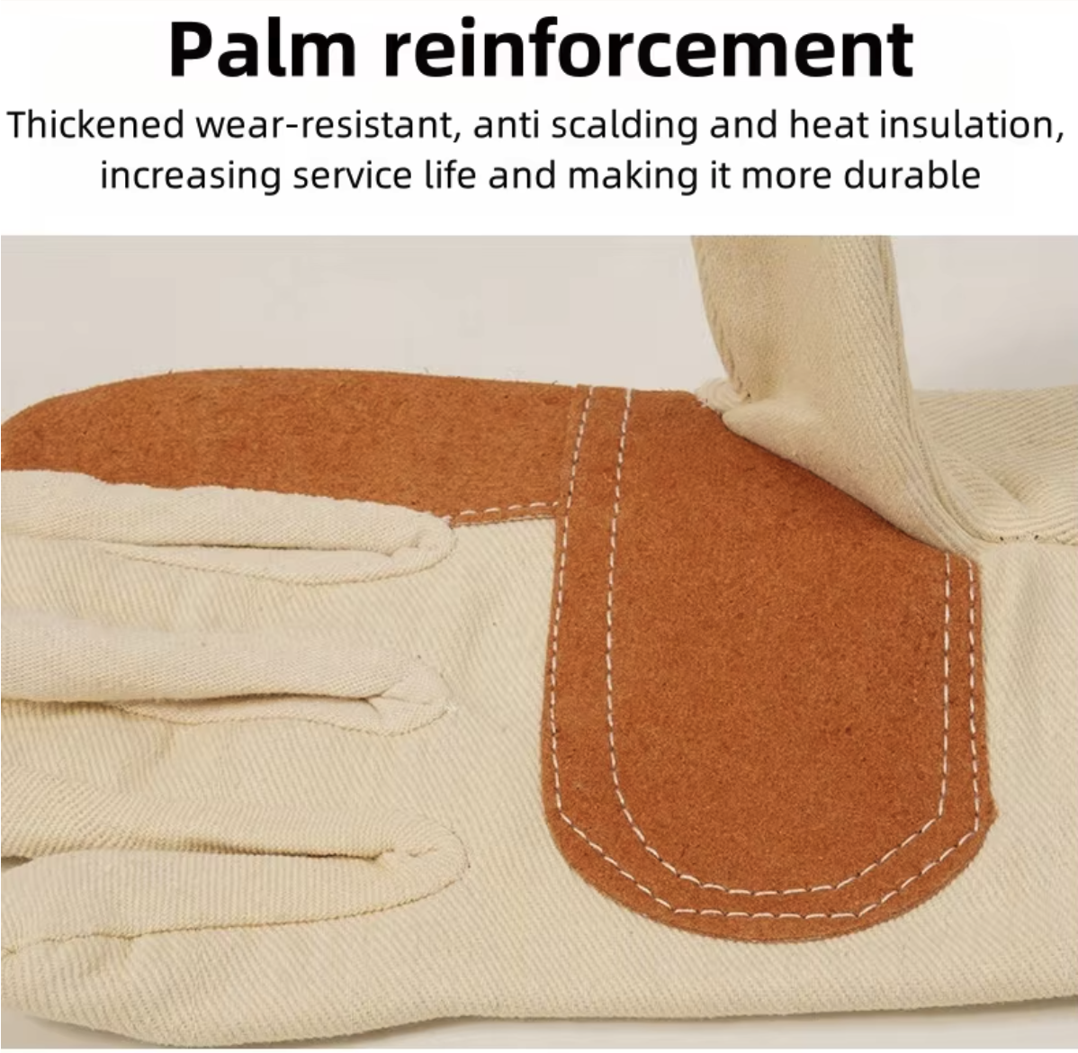 Men's Leather Work Gloves 1