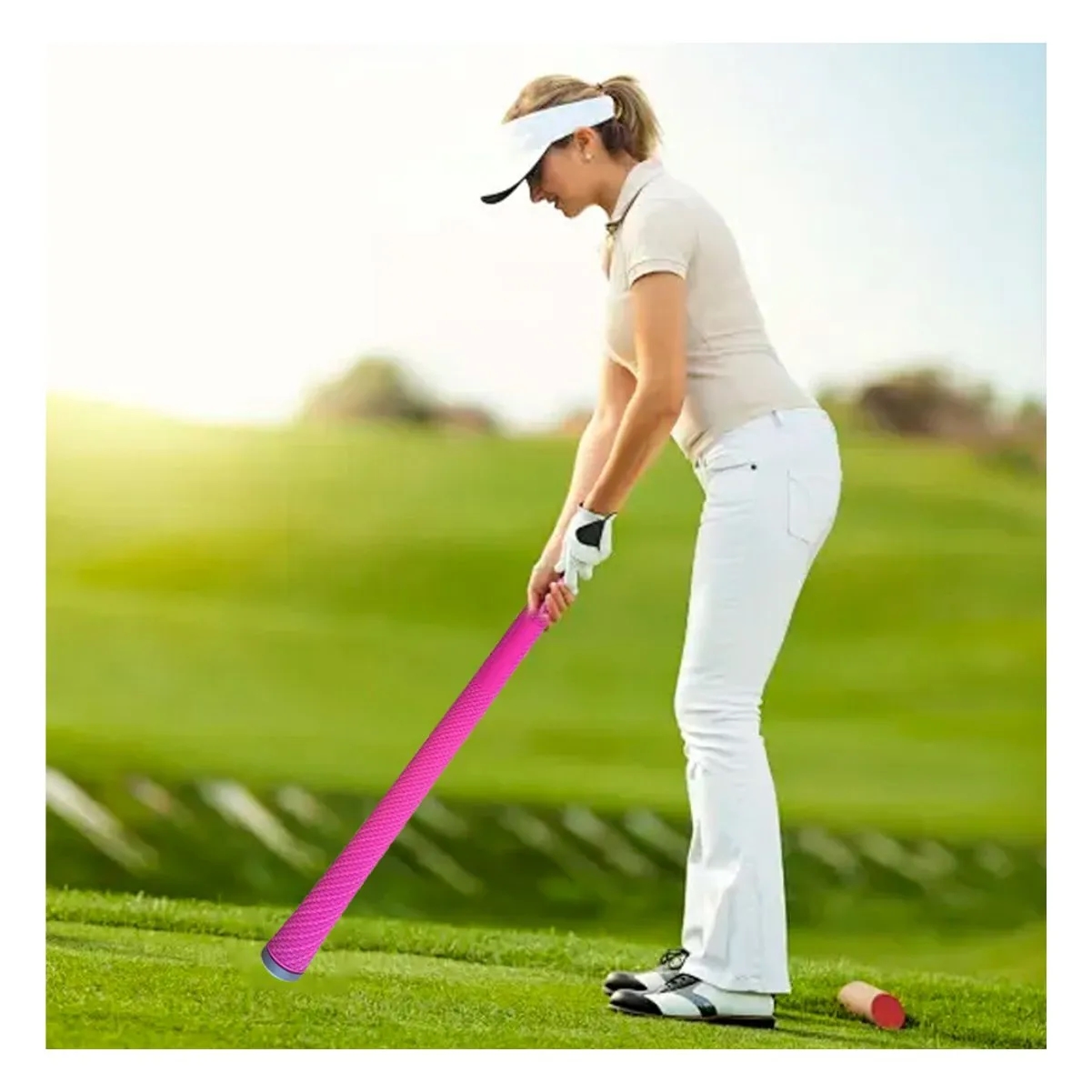 Carbon Texture Women's Golf Club Grips Lightweight 6