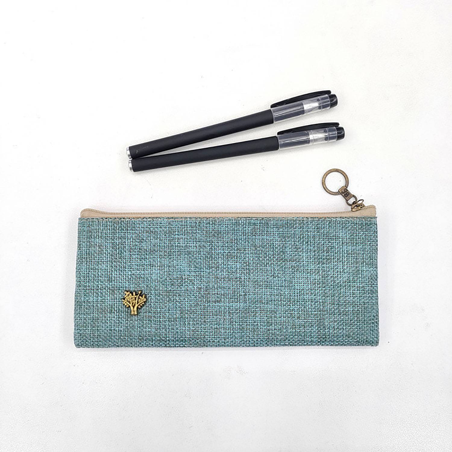 Classic Design Linen Pencil Case 4