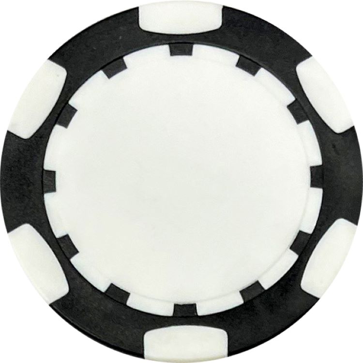 6 Stripe Poker Chip