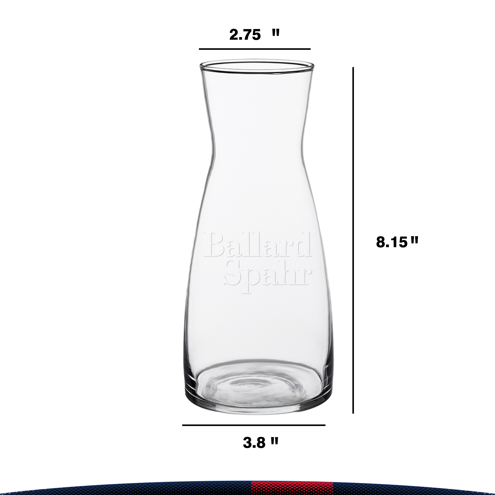 32 oz. Crystal-Clear Glass Decanter 4