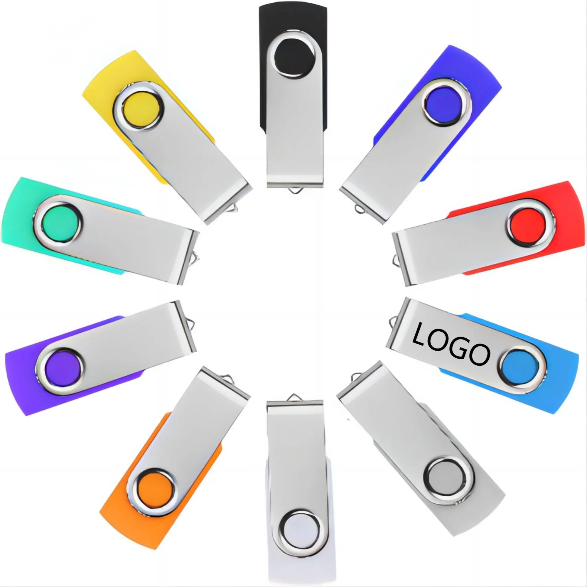 1GB Mini Plastic USB Flash Drive MOQ100 1
