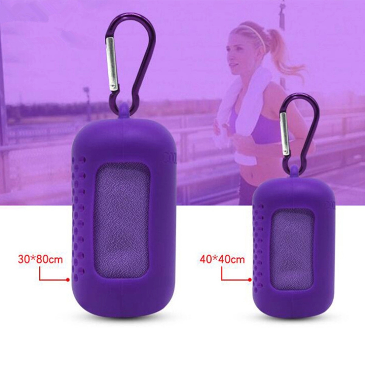 Mini Travel Sports Workout Cooling Sweat Towels With Box 9