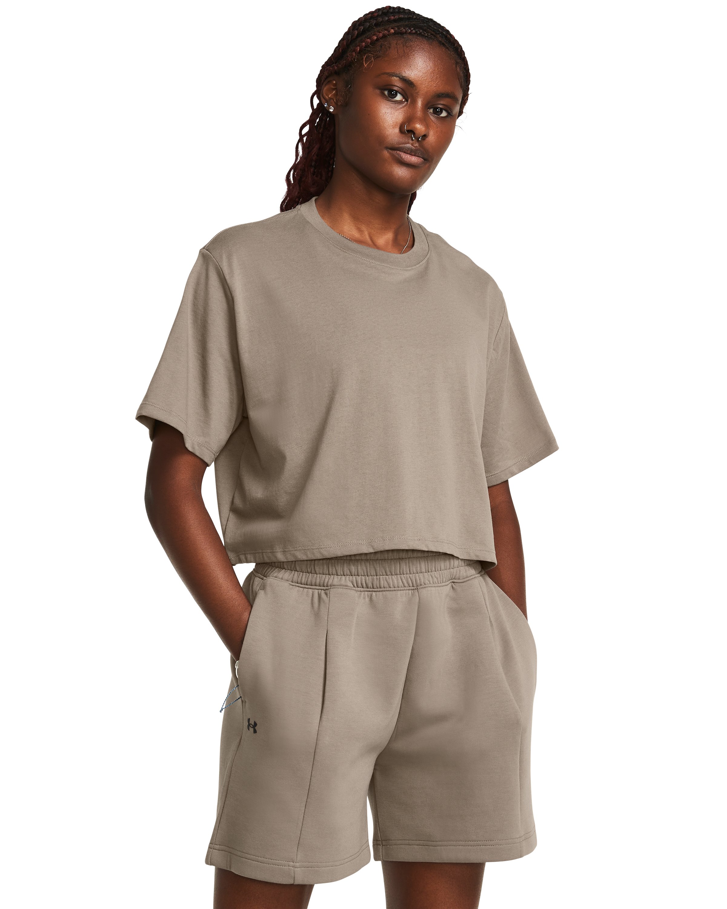UA Campus Boxy Women's Crop Short Sleeve 4