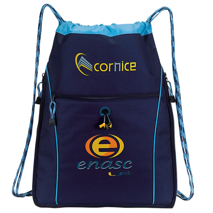 Expandable Drawstring Duffle 9